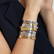 24K Gold Plated London Bracelet by Cristina Ramella