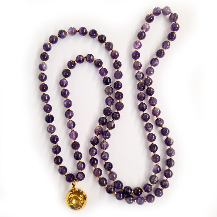 MOTHER EARTH MALA - AMETHYST