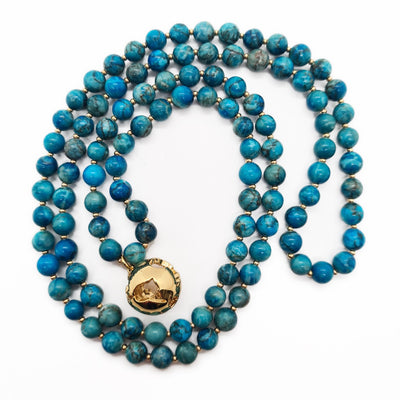 MOTHER EARTH MALA - TURQUOISE