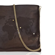 WORLD CLUTCH BROWN