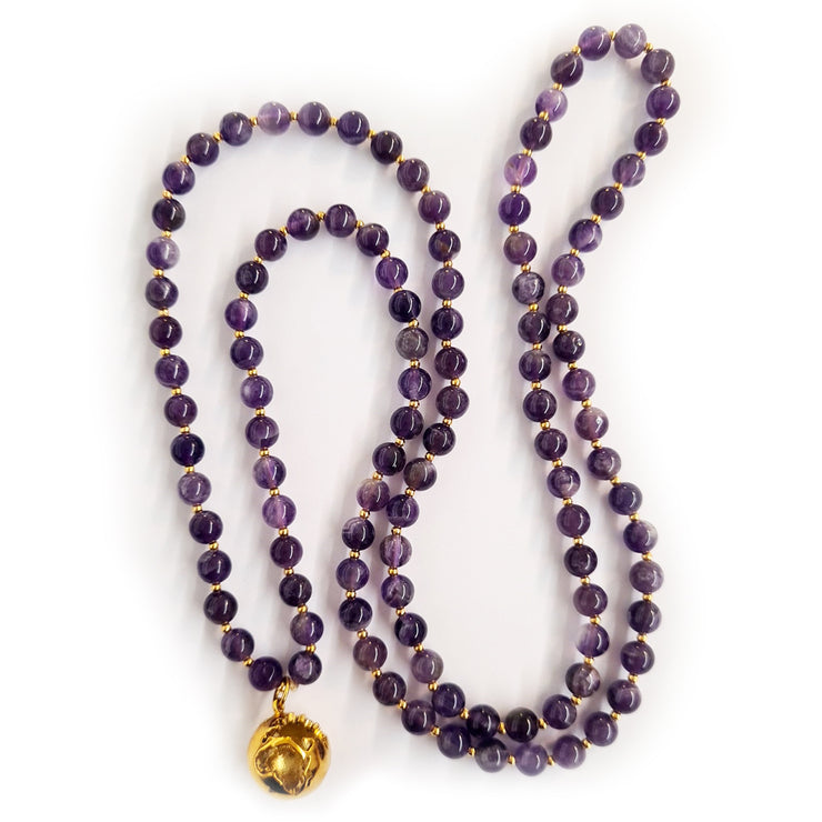 MOTHER EARTH MALA - AMETHYST