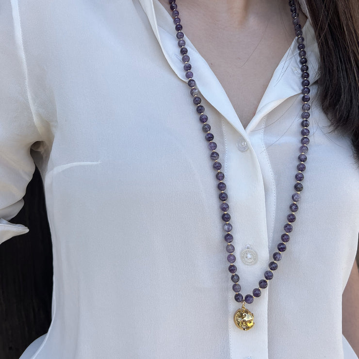 MOTHER EARTH MALA - AMETHYST