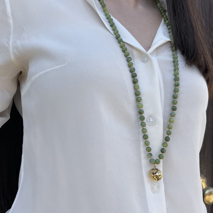 MOTHER EARTH MALA - JADE