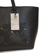 PRE ORDER - WORLD MAP SHOPPER BLACK