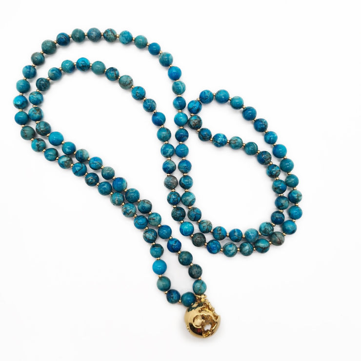 MOTHER EARTH MALA - TURQUOISE