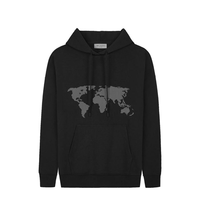 WORLD MAP HOODIE