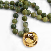 MOTHER EARTH MALA - JADE