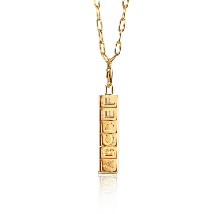 Bricks Necklace by Cristina Ramella