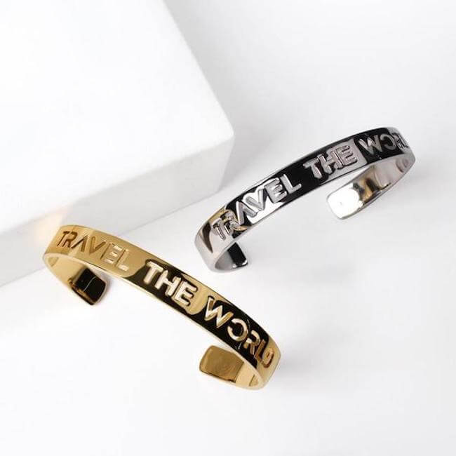 Rhodium and 24K Gold Plated Build your Stack Bracelets by Cristina Ramella