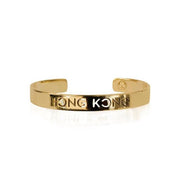 24K Gold Plated Hong Kong Bracelet by Cristina Ramella