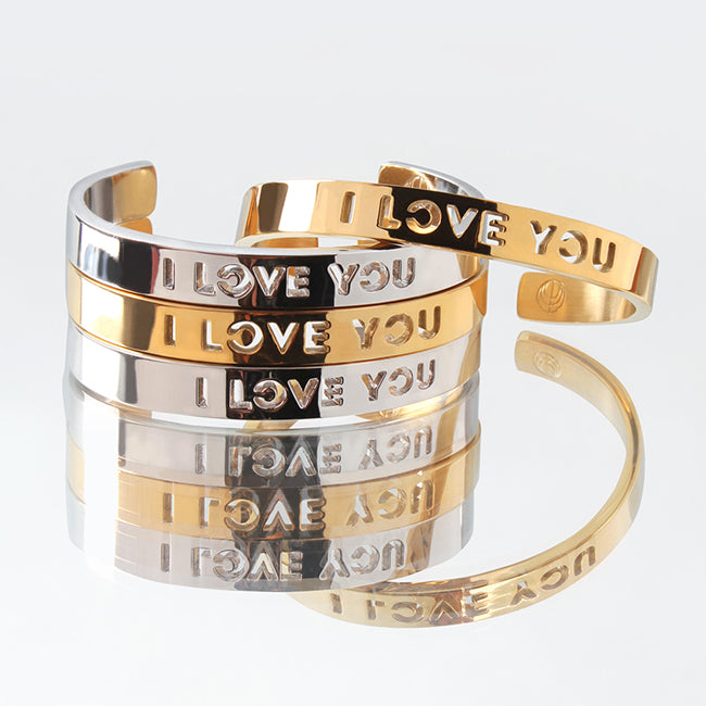 I love you Bracelets by Cristina Ramella