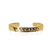 24K Gold Plated Los Cabos Bracelet Bangle by Cristina Ramella