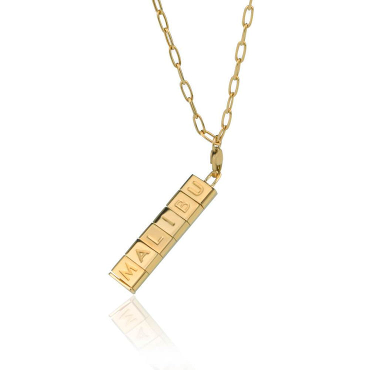 Malibu Bricks Necklace by Cristina Ramella