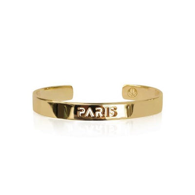 24K Gold Plated Paris Bracelet by Cristina Ramella