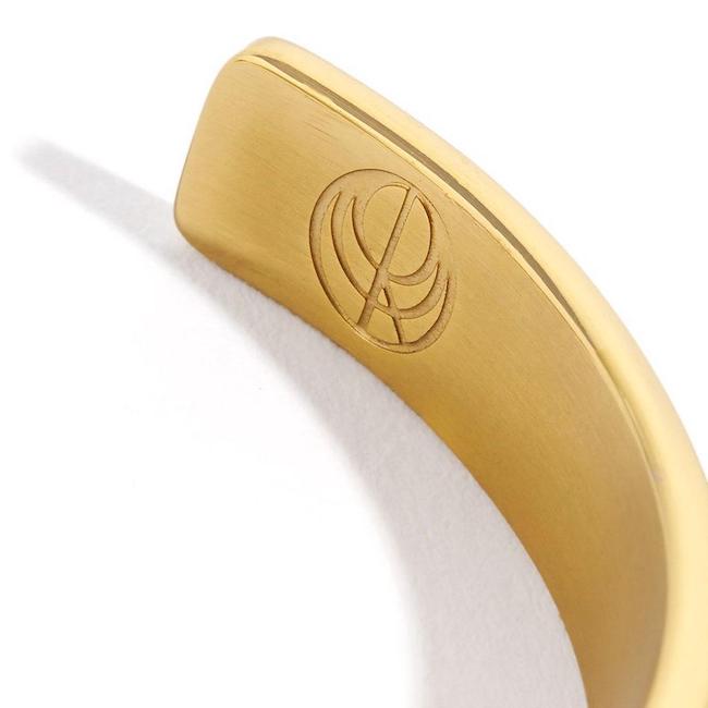 24K Gold Plated Bangle Bracelet by Cristina Ramella