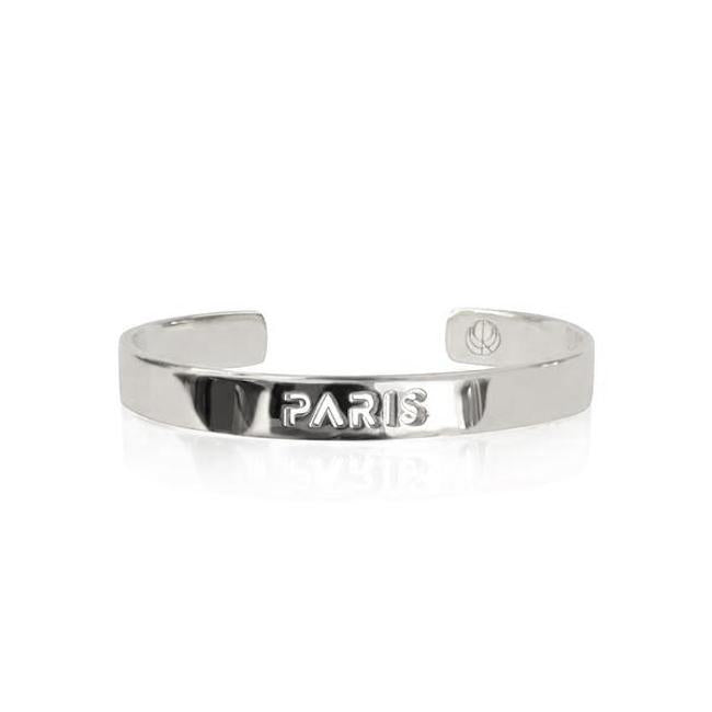 Rhodium Plated Paris Bracelet by Cristina Ramella
